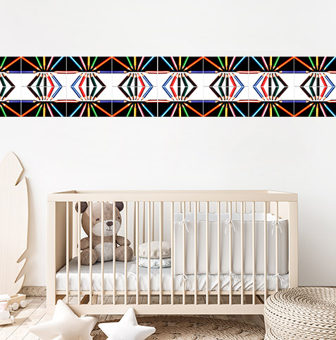 Faïence murale sublimée