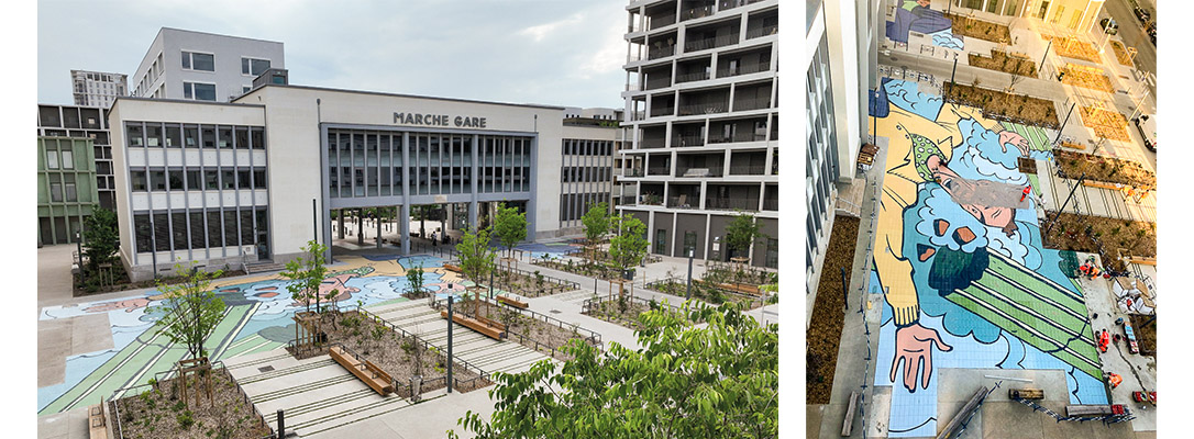 Place Hubert Mounier à Lyon