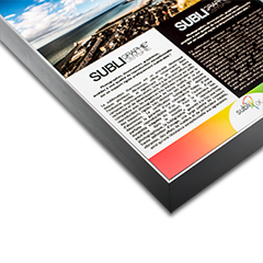 Plaque aluminium ChromaLuxe